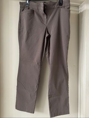 Briggs New York Straight-Leg Pants in Taupe